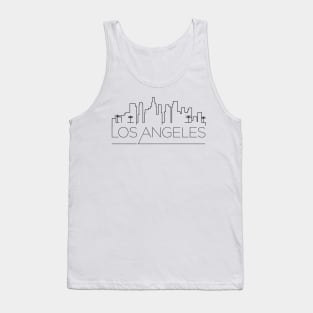 Los Angeles Minimal Skyline Tank Top